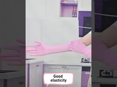 柔軟性 耐久性 ピンク 合成 ナイトリル 手袋 刺激 しないナイトリル 安全 手袋