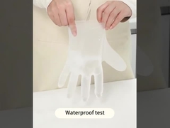 柔軟な保護のための高弾性一次性TPE手袋