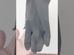 自動車機械使い捨て可能な乳液の手袋は自由な検査の手袋を粉にする